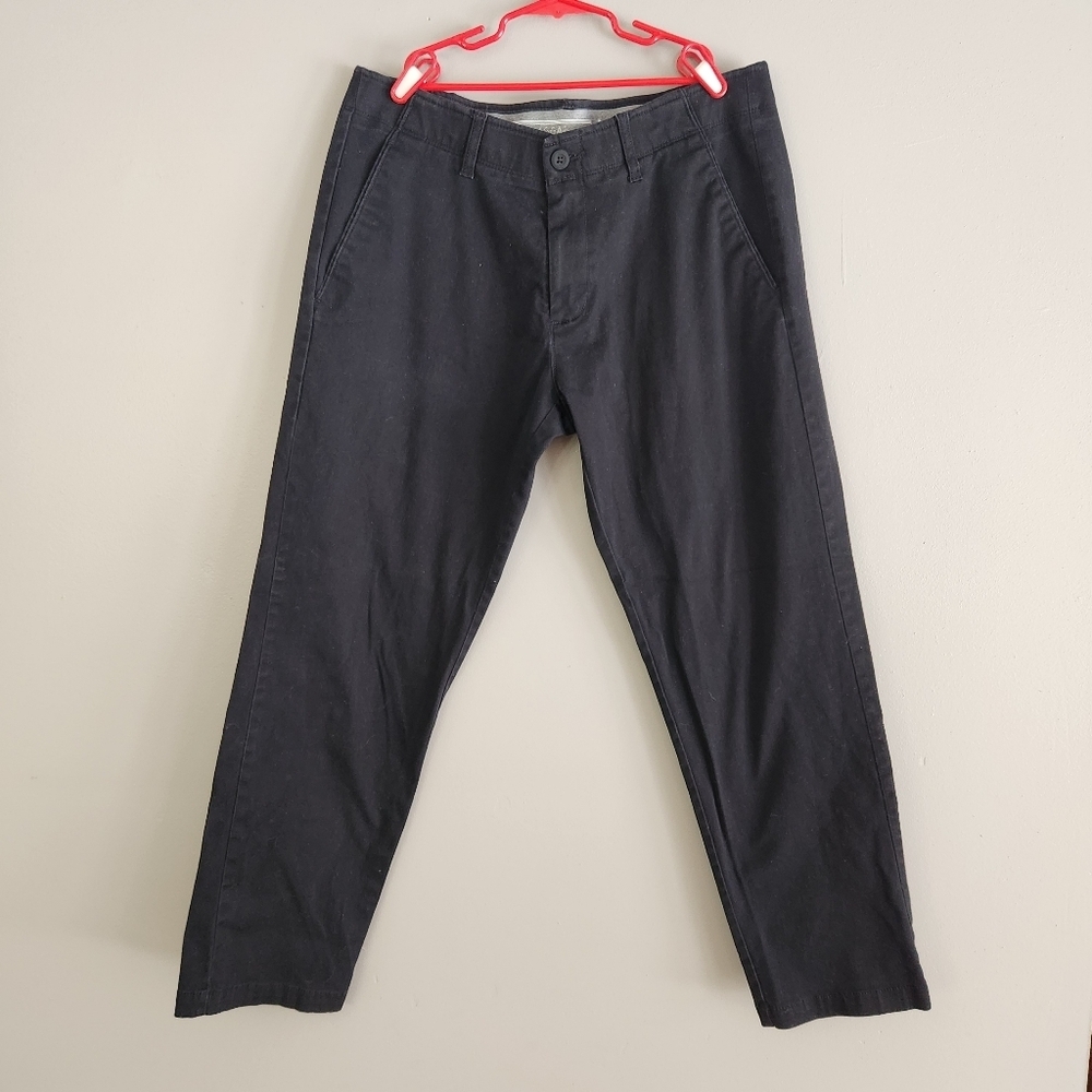 Haggar 34 x 30 Men's Dress Pants - Black
